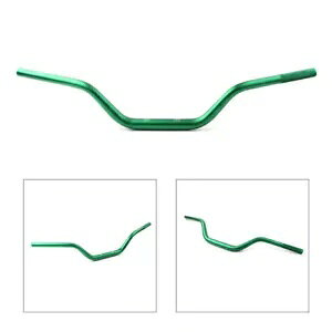 28 ~[g~bhnht@bgo[nho[_[gsbgoCN[^[Gf[ ATV MX O[| 28MM Mid Handle Fat Bars Handlebar Dirt Pit Bike Motor Enduro ATV MX Green po