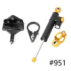 CNC �X�e�A�����O �_���p�[ �X�^�r���C�U�[ �u���P�b�g �L�b�g �z���_ CBR650F 2014-2016 �u���b�N 15 �ɓK�� CNC Steering Damper Stabilizer Bracket Kits fit Honda CBR650F 2014-2016 Black 15