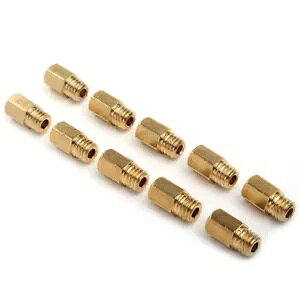 六角タイプメインジェットキットセット MIKUNI VM/TM/TMX キャブレター 100 110 120-190 10 個 Hex Type Main Jets Kit Set For MIKUNI VM/TM/TMX Carburetor 100 110 120-190 10pcs
