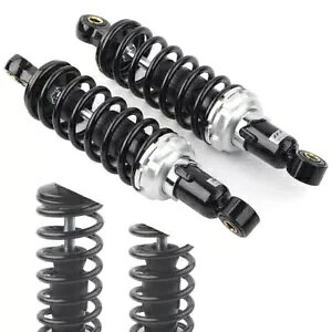 260 ~[g 10 "AVbNAu\[o[TXyV 440 |hVo[I[goC ATV 260mm 10" Rear Shock Absorber Suspension 440 lbs Silver For Motorcycle ATV