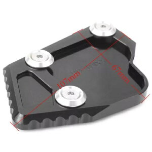 TChX^h LbNX^h GNXeV TChX^h v[g pbh tBbg K1600GT/K1600GTL 2011 -15 Sidestand Kickstand Extension Side Stand Plate Pad fit K1600GT/K1600GTL 2011 -15
