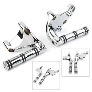 �㕔����ȃt�b�g�y�O�t�b�g���X�g�L�b�g �n�[���[ SuperLow XL883L XL1200T 14-21 �ɓK�� Rear Passenger Foot Peg Footrest Kit Fit Harley SuperLow XL883L XL1200T 14-21 �y���s�A���i�z