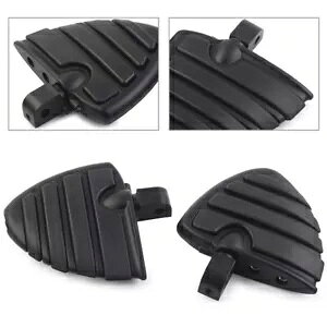AtbgyO tbgXg ubN z_ 750 VhEG[X GAXsbg RS 2000-2013p Rear Foot Pegs Footrests Black For Honda 750 Shadow Ace Aero Spirit RS 2000-2013
