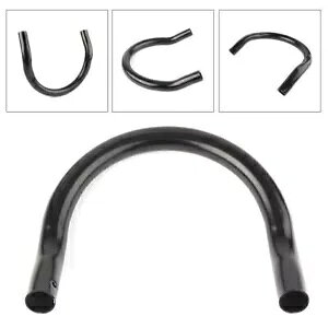 175mm AV[g t[v [v t[ gbJ[ Gh XeXX`[ tBbg JtF [T[ ubN 175mm Rear Seat Hoop Loop Frame Tracker End Stainless Steel fit Cafe Racer Black