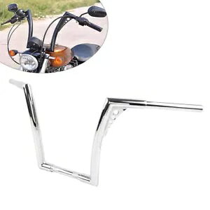 14C` CY 1-1/4C` nho[ N[tBbg n[[ \teC FLST X|[cX^[ XL 883 1200 14'' Rise 1-1/4'' Handlebar Chrome fit Harley Softail FLST Sportster XL 883 1200