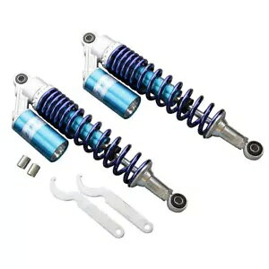 13.5C` 340mm GAVbNAu\[o[ S[J[g ATV 150cc ? 750cc u[ jo[T 2 ɓK 13.5" 340mm Air Shock Absorbers Fit Go kart ATV 150cc~750cc Blue Universal 2pcs