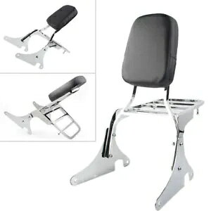V[V[o[ obNXg & וbNpbh Kawasaki oJ VN 400 800 1995 - 2012 Sissy Bar Backrest & Luggage Rack Pad For Kawasaki Vulcan VN 400 800 1995 - 2012