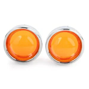 ^[VOiCgYJo[x[tBbgn[[c[OOCh[hLOCG[| Turn Signal Light Lens Cover Bezels Fit Harley Touring Glide Road King Yellow po