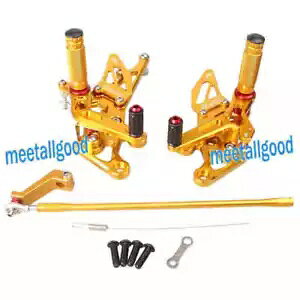 ���A�Z�b�g�t�b�g�y�O���A�Z�b�g�t�B�b�g���}�n FZ8 2010-13 FZ1 06-14 �S�[���h CNC �I�[�g�o�C Rearset Foot pegs Rear set Fit YAMAHA FZ8 2010-13 FZ1 06-14 Gold CNC Motorcycle �y���s�A���i�z