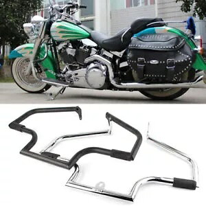 GWK[h nCEFCNbVo[ n[[_rbh\ \teC we[W 2000-17 POp Engine Guard Highway Crash Bar for Harley Davidson Softail Heritage 2000-17 po