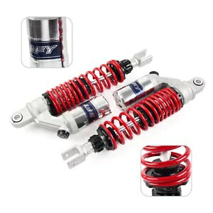 355mm 7mm XvO_sOVbNAu\[o[ bh }n XMAX 125 NMAX 155 ɓK 355mm 7mm Spring Adjust Damping Shock Absorber Red Fit Yamaha XMAX 125 NMAX 155