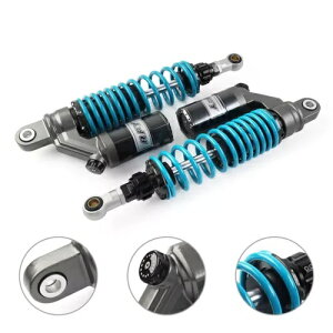 2x 360 ~[g 7 ~[gXvO_sOVbNAu\[o[z_ CB400 SF CB400 VTEC 2x 360mm 7mm Spring Damping Shock Absorber Adjust For Honda CB400 SF CB400 VTEC