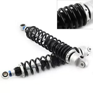 2* 385mm 15.2�C���` ATV �G�A�V���b�N�A�u�\�[�o�[ �_���p�[ �z���_ ���}�n �X�Y�L�p �u���b�N 2* 385mm 15.2 ATV Air Shock Absorber Damper For Honda Yamaha Suzuki Black �y���s�A���i�z