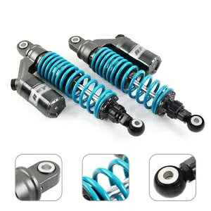 340 ~[g 7 ~[gXvO\ȌVbNAu\[o[tBbgz_ CB400 SF CB400 VTEC 340mm 7mm Spring Adjustable Damping Shock Absorber Fit Honda CB400 SF CB400 VTEC