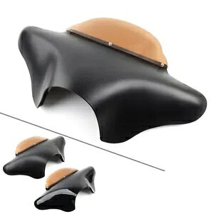 tgAE^[obgEBOtFAOn[[c[O[hLO\teC}bgubNɓK Front Outer Batwing Fairing Fit For Harley Touring Road King Softail Matte Black