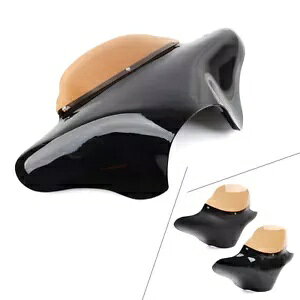 tgAE^[obgEBOtFAOtBbgn[[c[O[hLO\teĈubN Front Outer Batwing Fairings Fit Harley Touring Road King Softail Glossy Black