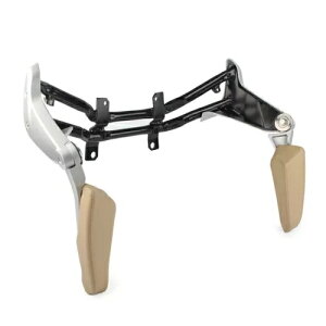㕔ȃA[Xg sIt[A[XgZbg BMW K1600GTL 2010 - 2018ɓK Rear Passenger Armrest Pillion Frame Arm Rest Set Fit BMW K1600GTL 2010 - 2018