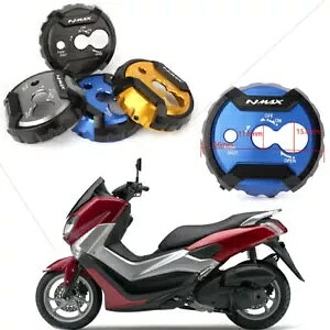 Moto V[gbN Jo[ Lbv }n NMAX 155 2015 2016 4 F po Moto Seat Lock Cover Cap for YAMAHA NMAX 155 2015 2016 4 Colors po