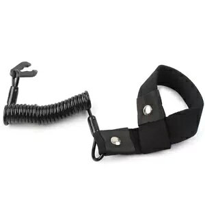 ~LL[t[eBOSXgXgbv}nWFbgXL[EF[ui[pubN Stop Kill Key Floating Safety Wrist Lanyard For Yamaha Jet Ski Wave Runner Black