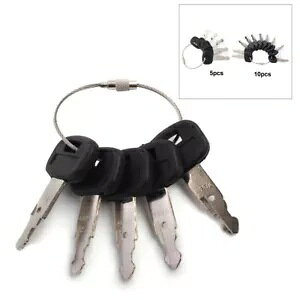 10 個の点火キーフィットクボタミニショベル #459A RC411-53933 RC461-53930 10pcs lgnition Keys Fit Kubota Mini Excavator #459A RC411-53933 RC461-53930