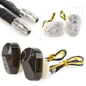 tbV}Eg^[VOi LED ECJ[Cg Kawasaki Ninja ZX6R ZX9R Z750 ɓK Flush Mount Turn Signal LED Blinker Light Fit for Kawasaki Ninja ZX6R ZX9R Z750