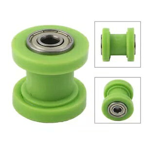 8mm �`�F�[�����[���[ �X���C�_�[ �e���V���i�[ �K�C�h �v�[���[ �_�[�g�s�b�g �O���[�� �o�C�N���[�^�[�ɓK�� 8mm Chain Roller Slider Tensioner Guide Pulley Dirt Pit green Fit Bike Motor �y���s�A���i�z