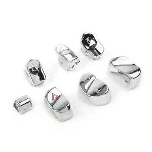 Carve nhRg[ XCb` nEWO {^ Jo[ Lbv Lbg tBbg rNg[ 7  N[ Carve Hand Control Switch Housing Button Cover Caps Kit Fit Victory 7PCS Chrome