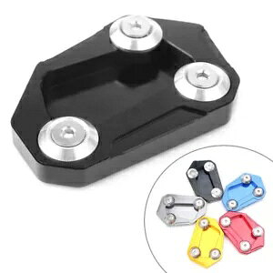 �L�b�N�X�^���h �T�C�h�X�^���h �t�b�g�����p�b�h �����L�΂��v���[�g BMW S1000R 2014-2016�ɓK�� Kickstand Side Stand Foot Extension Pad Enlarger Plate Fit BMW S1000R 2014-2016 �y���s�A���i�z