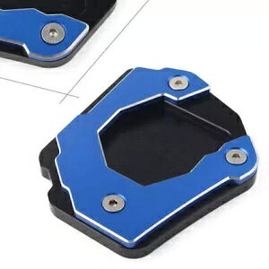 CNC �L�b�N�X�^���h �t�b�g�T�C�h�X�^���h �����p�b�h�v���[�g �u���[ BMW F800 GS/ADV 15-17�p CNC Kickstand Foot Side Stand Extension Pad Plate Blue For BMW F800 GS/ADV 15-17 �y���s�A���i�z