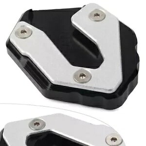 1pc キックスタンドサイドスタンド引き伸ばしプレートヤマハ MT09 トレーサー 2015-2017 黒 1pc Kickstand Side Stand Enlarger Plate For YAMAHA MT09 TRACER 2015-2017 Black