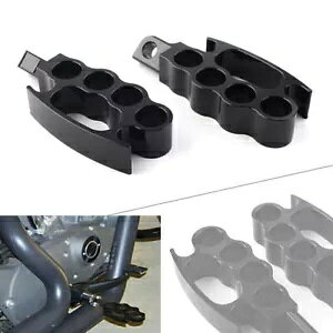 BLK �t���A�{�[�h �R���g���[�� �t�b�g�y�O �n�[���[ �\�t�e�C�� �_�C�i �X�|�[�c�X�^�[ �c�[�����O TU2 �ɓK�� BLK Floor Board Controls Foot Pegs Fit Harley Softail Dyna Sportster Touring TU2 �y���s�A���i�z