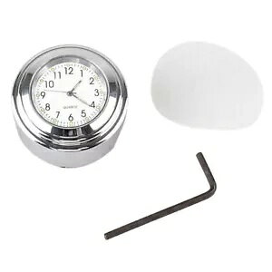 ~jI[goCfW^v^CQ[W[^[nho[}Eg 7/8 "h po Mini Motorcycle Digital Clock Time Gauge Motor Handbar Mount 7/8" Waterproof po