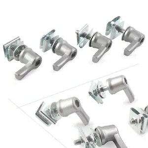 ThobObNtlWLbg n[[c[O[hOCh 1993+ N[ɓK Saddlebag Lock Mounting Screw Kits Fit Harley Touring Road Glide 1993+ Chrome