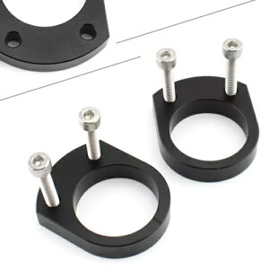 14 ~[gnho[CU[}EgNvyA Kawasaki ZZR1400 ZX-14R 2006-2022 14mm Handle Bar Riser Mount Clamp Pair For Kawasaki ZZR1400 ZX-14R 2006-2022