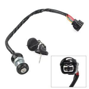 �C�O�j�b�V�����X�C�b�`�X�e�A�����O���b�N �L�[�t�� �ՊC T-boss 550 ATV UTV 48295 ���[�^�[�ɓK�� Ignition Switch Steering Lock w/Keys Fit Linhai T-boss 550 ATV UTV 48295 Motor �y���s�A���i�z