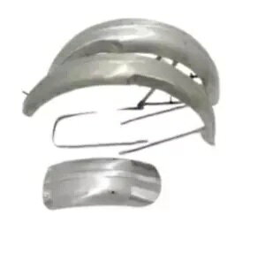 TRIUMPH 5T T100 Xs[h cC tg & A Xe[t }bhK[h/K TRIUMPH 5T T100 SPEED TWIN FRONT & REAR WITH STAYS MUDGUARD/FIT FOR