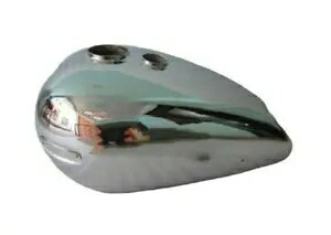 AG cC vW[ N[ X`[ K\ ^N/KԎ ARIEL TWIN PLUNGER CHROME STEEL PETROL TANK/FIT FOR