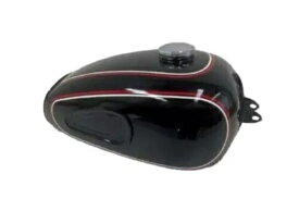 HOREX REGINA ブラック塗装燃料/ガスタンク キャップ付き/適合- HOREX REGINA BLACK PAINTED FUEL/GAS TANK with cap/FIT FOR-