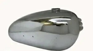 BSA S[ftbV A10 sXgf N[KX^N/tBbg- BSA GOLDEN FLASH A10 PISTON MODEL CHROME GAS TANK/FITS-