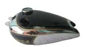 BSA C10 C11 ubNhN[bLKXR^N + X~X Xs[h[^[/PASS...- BSA C10 C11 Black Painted Chrome Plated Gas Fuel Tank + Smith Speedometer/PASS...-