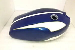 gCAt T160 gCAOu[&N[K\^N/FITS- Triumph T160 Triangle Blue & Cream Gas Tank/FITS-