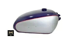 BSA S[f tbV A10 sXg f u[ƃO[hKX^N/pX...- BSA GOLDEN FLASH A10 PISTON MODEL BLUE AND GRAY PAINTED GAS TANK/PASSB...-