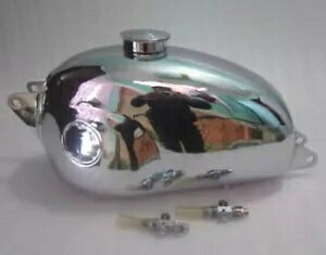 z_J N[ KX^N 125 Robg EHobg f 95 X[p[bg[h Lbv^bv/tBbgp Hodaka Chrome Gas Tank 125 Combat Wombat Model 95 Super Rat Road CAP TAP/FIT FOR