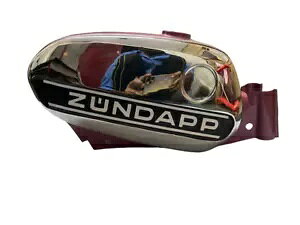 Y_bv KS 50 NX 517-52 NƃsNFAK\AK\^NA1975 NA...- Zundapp KS 50 Cross 517-52 Chrome and Pink Color, Gasoline, Gas Tank, 1975,...-
