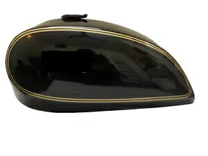 m[g R}h C^[Xe[g ubNhX`[R^N / K- NORTON COMMANDO INTERSTATE BLACK PAINTED STEEL FUEL TANK / FITS-