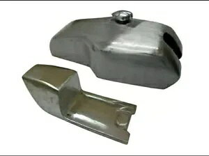 }n TZ RD250 RD350 TD JtF[T[ K\^N & {lbg + CAP/PASSFO...- Yamaha TZ RD250 RD350 TD Cafe Racer Gasoline Raw Tank & Hood + CAP/PASSFO...-