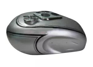 gCAt T90 5T Xs[h 2 Vo[hKXR^N 1948 +...- TRIUMPH T90 5T SPEED TWO SILVER PAINTED GAS FUEL TANK 1948 +...-