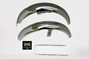 m[g R}h [hX^[ tgуA N[ L[یZbg/K- NORTON COMMANDO ROADSTER FRONT AND REAR CHROME KEY PROTECTION SET/FIT FOR-