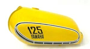 }n Yz125 Yz 125 CG[hA~jE K\ 1976 ^N/K Yamaha Yz125 Yz 125 Yellow Painted Aluminum Petrol 1976 Tank/FIT FOR