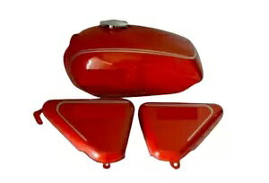 m[g R}h [hX^[ bhhK\ ^N 850 TCh pl Lbv/P...- Norton Commando Roadster Red Painted Gas Tank 850 Side Panel WITH CAP/P...-